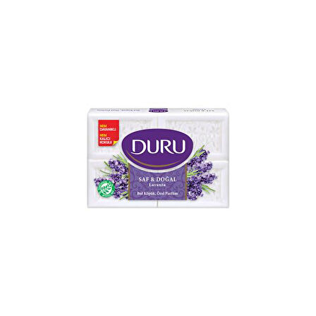 DURU SAF DOĞAL SABUN LAVANTA 600 GR X 15 ADET
