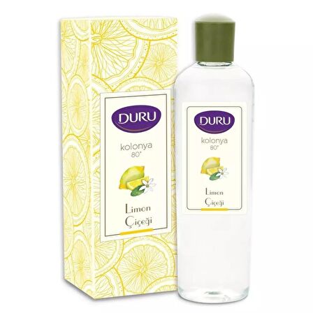 Duru Limon Çiçeği 80 Derece Pet Şişe 400 ml Kolonya