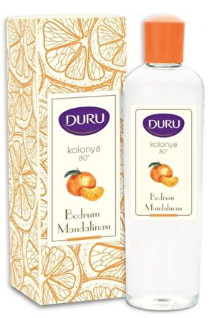 Duru Bodrum Mandalinası 80 Derece Pet Şişe 400 ml Kolonya