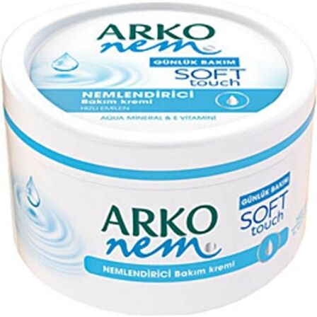 Arko Nem Nemlendirici E Vitaminli Tüm Cilt Tipleri için  Vücut Kremi 200 ml 