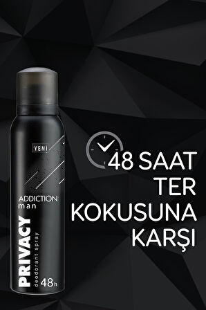 Man Addiction Erkek Deodorant 6x150ml