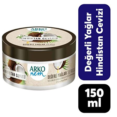 .Krem Arko 150 ml Hindistan Cevizi