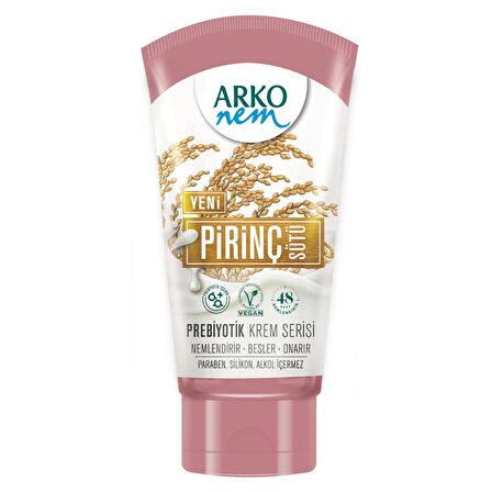 Arko Nem Krem Prebiyotik Pirinç Sütü 60 Ml