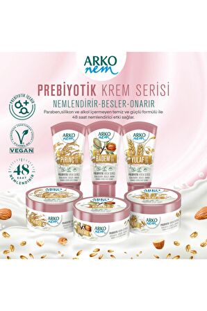 Arko Nem Prebiyotik Krem Serisi Pirinç Sütü 250 ml