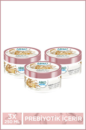 Arko Nem Krem Prebiyotik Pirinç Sütü 3x250Ml