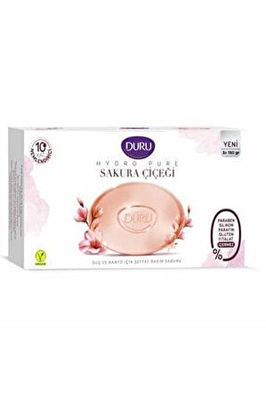 DURU HYDRO PURE SABUN 3X150GR SAKURA ÇİÇEĞİ