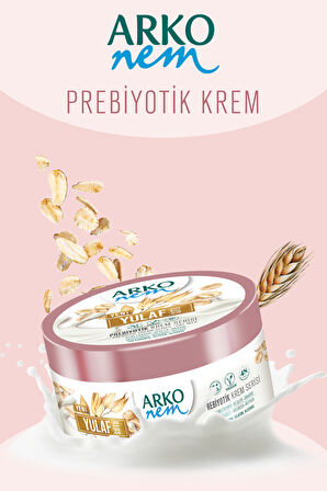 Arko Nem Krem Prebiyotik Yulaf Sütü 3x250Ml