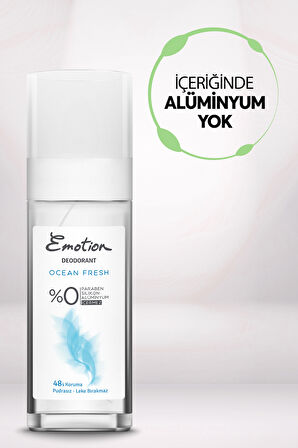 Emotion Ocean Fresh Pump Sprey Kadın Deodorant 4x100 Ml