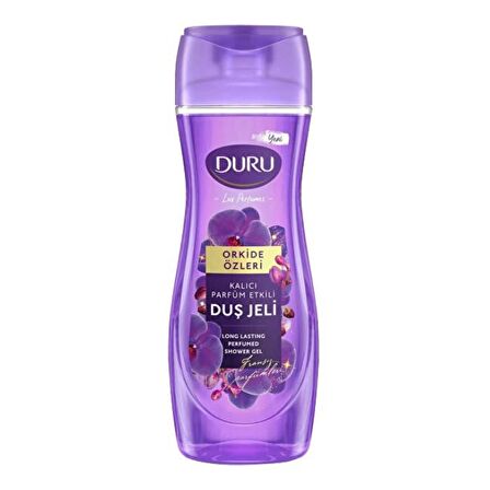 Duru Lux Perfumes Orkide Aromalı Nemlendirici Tüm Ciltler İçin Kalıcı Kokulu Duş Jeli 450 ml