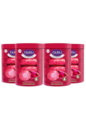 Duru Diamonds Serisi Oriental Red Diamond Güzellik Sabunu 16 Adet 360 Gr