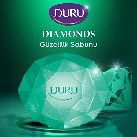 Duru Diamonds Serisi Exotic Green Diamond Güzellik Sabunu 16 Adet 360 Gr