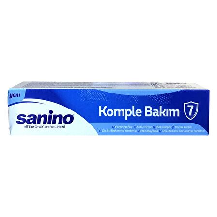 Sanino Diş Macunu 75 ml Komple Bakım x 6 Adet