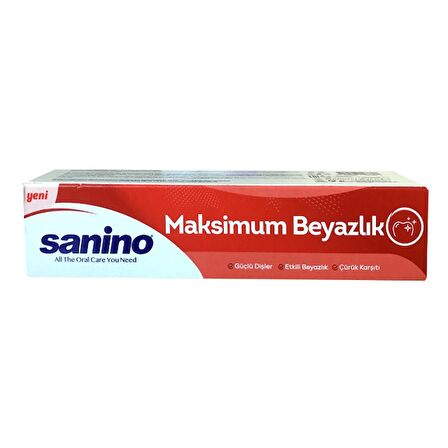 SANINO DIS MAC.MAKSIMUM BEYAZLIK 75 ML