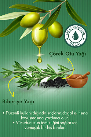 Duru İlk Hasat Doğal Zeytinyağı İçerikli Saç ve Vücut Sabunu 4x150 GR