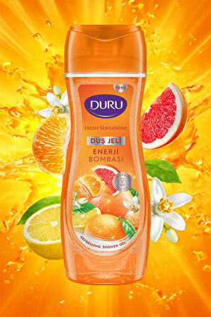 Duru Fresh Sensations Enerji Bombası Duş Jeli 3x450 Ml