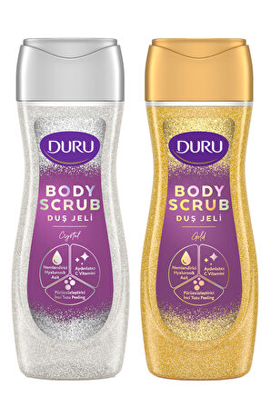 Duru Body Scrub Gold & Crystal Duş Jeli Tanışma Seti 2x250 Ml