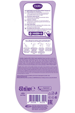 DURU BODY SCRUB DUŞ JELİ TANIŞMA SETİ 4X450 ML (GOLD&CRYSTAL-PINK&ICE)