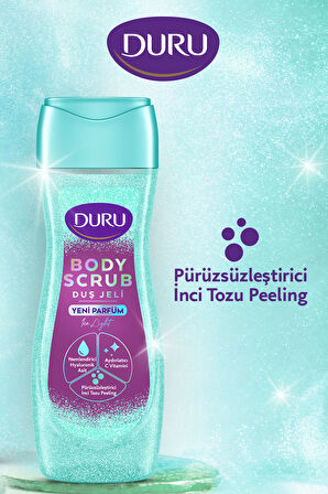 DURU BODY SCRUB ICE LIGHT DUŞ JELİ 2X450 ML