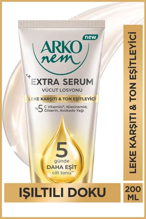 Ekstra Serum Leke Karşıtı & Ton Eşitleyici Vücut Losyonu 200 Ml 