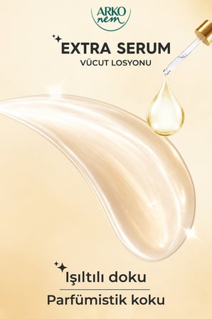 Arko Nem Extra Serum 3’lü Vücut Bakım Losyonu Seti Çoklu Serum Etkisi 3x200 Ml