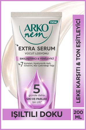 Ekstra Serum Sıkışlaştırıcı & Yenileyici Vücut Losyonu 200 Ml