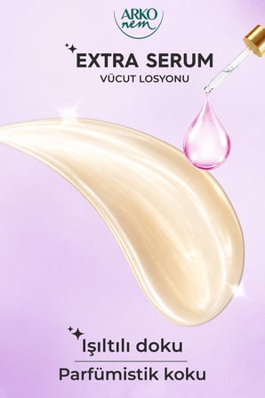 Arko Nem Extra Serum Sıkışlaştırıcı & Yenileyici Vücut Losyonu 2x200 Ml