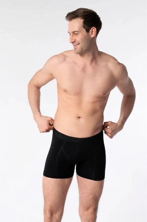 Erkek Elestan Likralı Pamuklu Boxer 3'lü