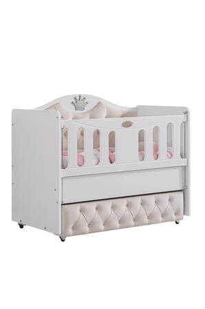 Beşik, Aden Çekmeceli Korkuluklu Sallanan Beşik 60x120