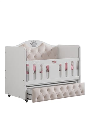 Beşik, Aden Çekmeceli Korkuluklu Sallanan Beşik 60x120