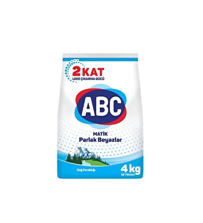 ABC Dağ Ferahlığı 4 kg Toz Deterjan