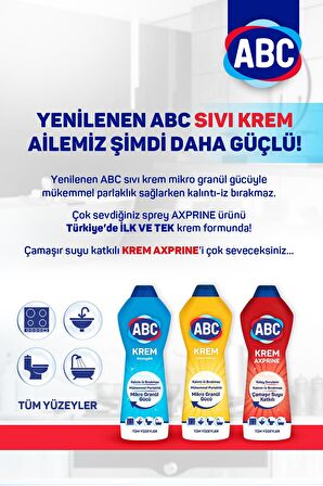 ABC Sıvı Krem Limon Kokulu 750ml x3 