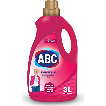 ABC SIVI 3LT ÇAMAŞIR DETERJANI NARİNLER