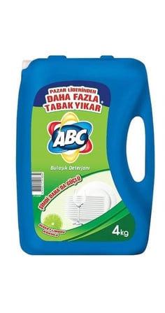 ABC Bulaşık Deterjanı Misket Limon 4 lt X 4 Adet
