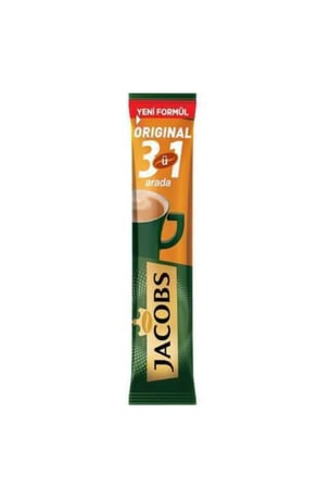 Jacobs 3ü1 Arada 240 Adet Stick Kahve (40 X 6 Paket)