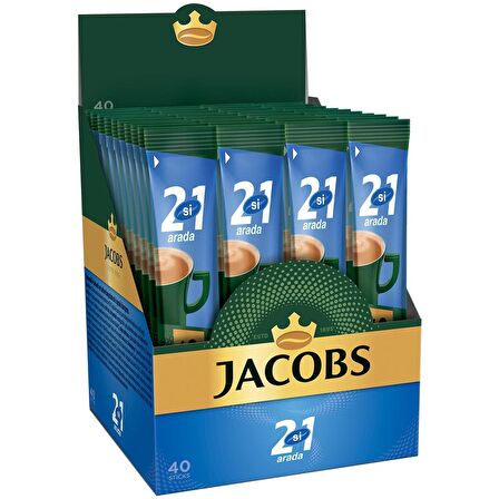 Jacobs Original 3'ü 1 Arada 14 gr 40'lı + 2'si 1 Arada 14 gr 40'lı Hazır Kahve