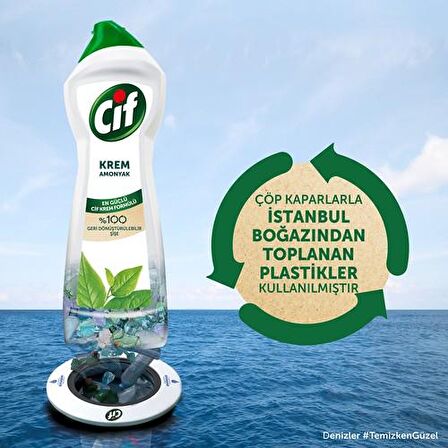 Cif Amonyak Seramik Krem Yüzey Temizleyici 500 ml 