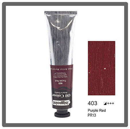 Bigpoint Yağlı Boya 45 ml Purple Red 403 Kırmızımsı Mor - 3 adet