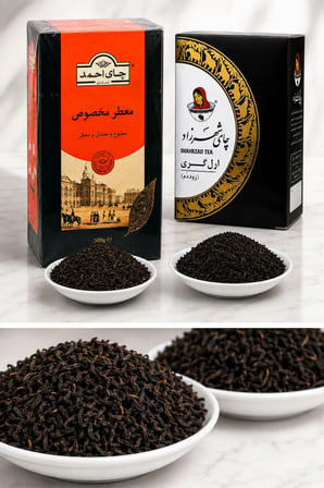 İran Çayı Seti Ahmad Tea ve Shahrzad 2x500 g (1 kg)
