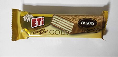 Eti gold çikolatalı gofret 29g