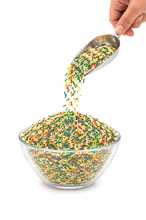 Renkli Pasta Süsü 1 kg Tatlı ve Hamur İşi Süslemesi