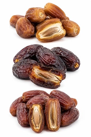 3'lü Karma Hurma Seti: Bağdat, Medine ve Kudüs Hurması (3 x 500 gr) 1.5 kg
