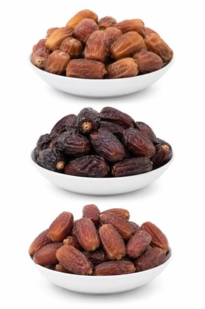 3'lü Karma Hurma Seti: Bağdat, Medine ve Kudüs Hurması (3 x 500 gr) 1.5 kg