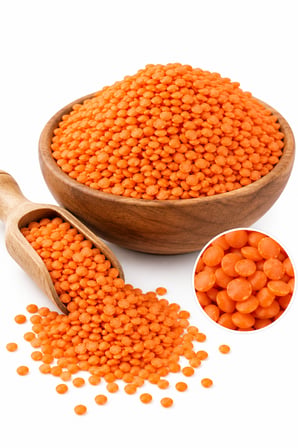 1 kg Dökme Kırmızı Mercimek