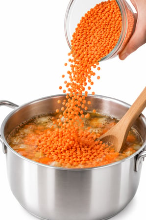 1 kg Dökme Kırmızı Mercimek