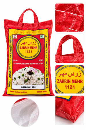 Zarrin Mehr 1121 Hint Long Grain Basmati Sella Pirinç 2x5 kg (10 kg)