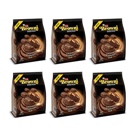 Eti Browni Intense Mini Kahveli 160 Gr. x 6 Adet