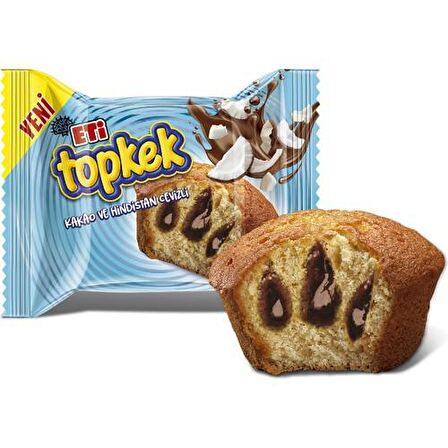 Eti Topkek Kakao ve Hindistan Cevizli 40 g x 24 Adet