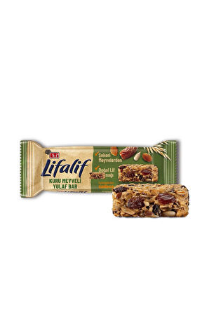 Lifalif Kuru Meyveli Yulaf Bar 35 g x 16 Adet