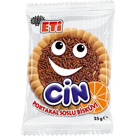 Eti Cin Portakallı 25 g x 36 Adet