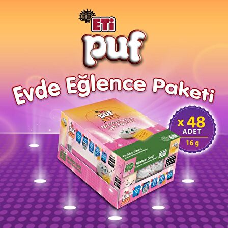 Eti Puf Hindistan Cevizli 16 g x 48 Adet